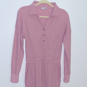FASHION NOVA | Women’s Destination Relaxation Thermal Jumpsuit in Mauve Size S